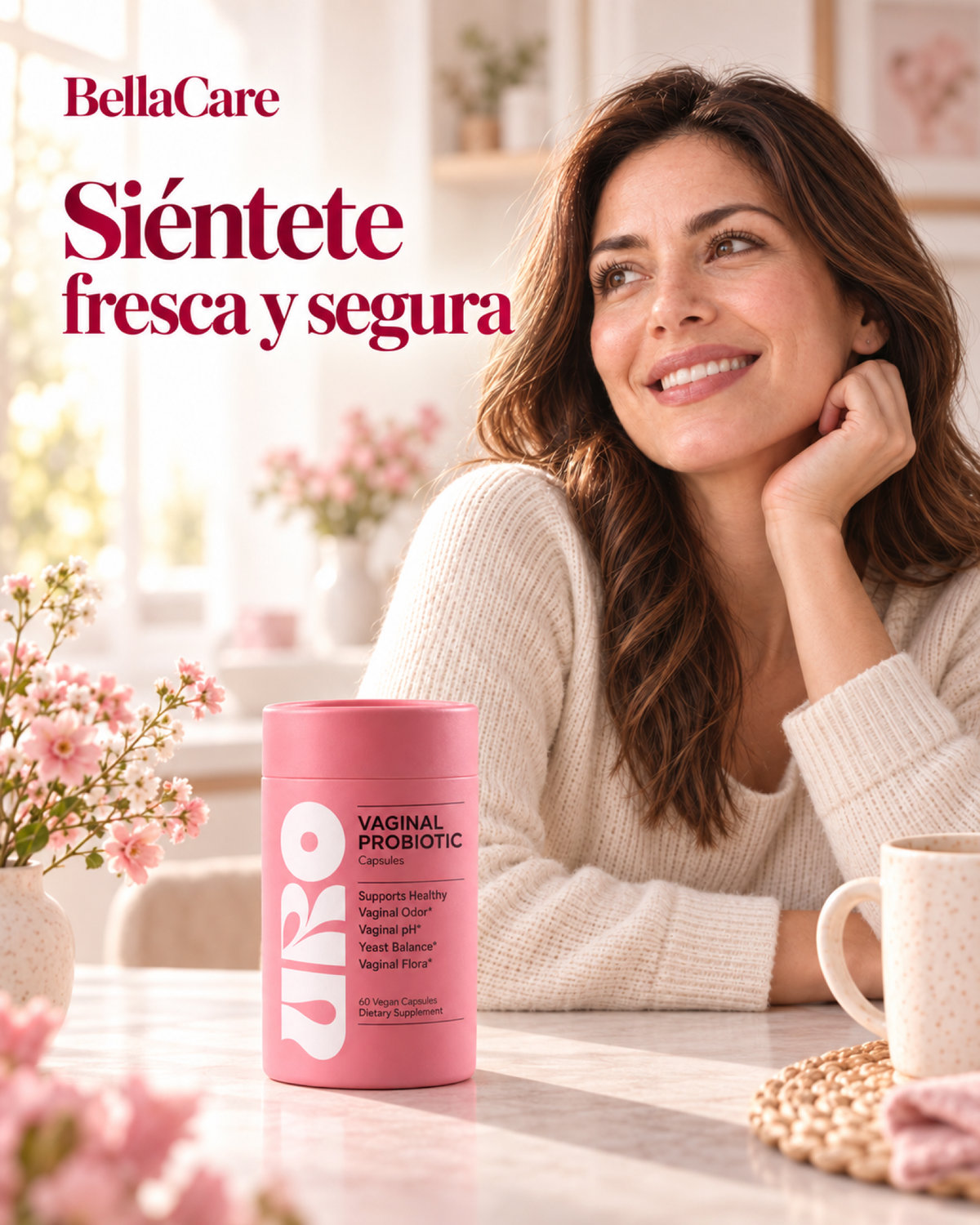 Siéntete fresca y segura